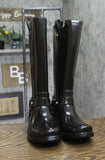Michael Michael Kors Womens Stormy Rain Boot Harness 40F2STFB5Q Black 8M