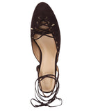 INC International Concepts Toe Strappy Sandal Dress Heels Truffle Brown 8.5M