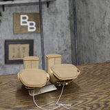 A New Day Womens Arden Raffia Ornamented Block Heels 93320203 Tan Brown 6.5M