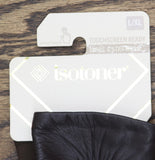 Isotoner Signature Womens Stretch Leather Touchscreen Gloves 430M3 Brown L/XL