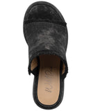 Wild Pair Womens Mahrshah Platform Sandals Denim 10020355700 Black Multi 7M