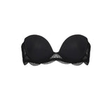Simone Perele Womens Karma Underwire Strapless Plunge Bra 12V302 Black 32C