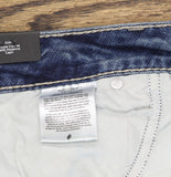 Silver Jeans Co. Suki Mid Rise Curvy Fit Capri Jeans Indigo Blue 20W