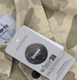 Carhartt Regular Fit Desert Canvas Shirt Jacket I033769 Camo Duck Brown XS