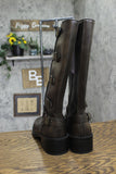 Wild Fable Womens Rebel Tall Moto Buckle Boots 90366583 Brown 9.5M