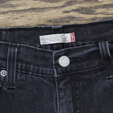 Levi's Vintage Y2K 512 Perfectly Slimming Stretch Jeans Black Wash 12 Misses
