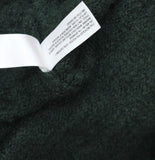 Universal Thread Drawsting Elastic Waist Knit Sweater Pencil Skirt Dark Green M
