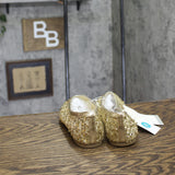 A New Day Womens Sammie Shoes Sequin Ballet Flats 94685487 Gold Yellow 8M