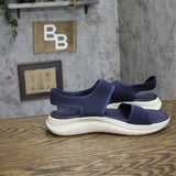 Easy Spirit Womens Docia Double Band Slingback Sandals SEDOCIA2-H Dark Blue 9M