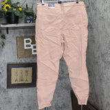Ava & Viv Women's Plus Size Mid Rise Skinny Jeans 564603 Dusty Pink 18W