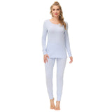 Ink+ivy Womens Loungewear Shirt Top IIW16133S Arctic Ice Blue M