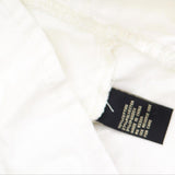 DG2 Womens Ruffled-Hem Classic Stretch Denim Jacket 688254 White XL