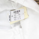 Christopher & Banks Womens Shaped Fit Mid-Rise Stretch Dress Pants White 10
