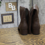 Universal Thread Knee High Boots Faux Leather with Memory Foam Insole Brown 8M