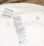 Levi's Womens 501 Original Shorts Denim Jean Jorts Disco Nights White 34