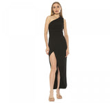 Alexia Admor Women's Alessi One Shoulder Draped Maxi Dress D3887