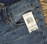 American Rag Womens Denim Rolled Bermuda Shorts 2617134 Blue 1