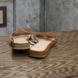 A New Day Women's Nina Slide Sandals 88870712 Cognac Brown 7M