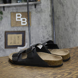 Goodfellow & Co Mens Ashwin Two Band Footbed Sandals 81202616 Black 11M