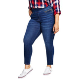 Tommy Hilfiger Gramercy Pull-On Skinny Jeans W1XK2391-4RW-16W Rem Wash Blue 16W