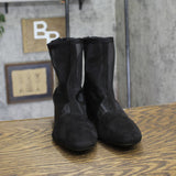 A New Day Womens Celaena Boots Mesh Block Heel 94568456 Black 7M