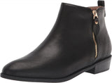 Journee Collection Womens Low Block Heel Ellis Bootie ELLIS-BOOTIE Black 7M