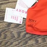 Roxy Womens Rib Love The Surf Knot Bikini Swim Top Bittersweet Red S