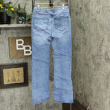 Denim + Co. Womens Modern Denim Lightly Bodied Pull On Jeans Light Blue 2XS