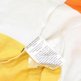 Tommy Hilfiger Womens Rugby Striped Polo Shirt J9EHN257 Orange Multi M