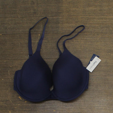 Gap Body Womens Everyday Essentials T-Shirt Bra GPW00351 Elysian Blue 34DD