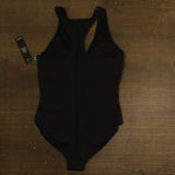 Magicsuit Moto Chic Soft Cup Zip-Front One Piece Swimsuit 6014214 Black 16