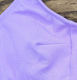 Salt + Cove Juniors Classic Tank One-Piece Swimsuit 807144 Iris Purple S