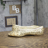A New Day Womens Sammie Ballet Flats 94685491 Gold Yellow 10M