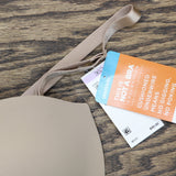 Warners This is Not a Bra Convertible Strapless Bra Toasted Almond Brown 36D