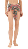 PQ Lightweight Mini Sarong Amaya Red Multi