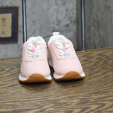 Bebe Toddler Girls Lace Charms Metallic Logo Sneakers BBSNH0341D Blush Pink 6T