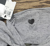 2 Kuhl Juniors Weekend Emoji Side-Slit Graphic T-Shirt Gray Multi L