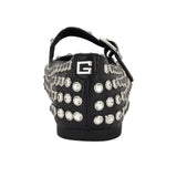 Guess Womens KALIDAL Mary Jane Flat Rhinestone GWKALIDAL Black 7.5M