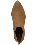 Sun + Stone Womens Pull On Elizaa Booties 10010962100 Cognac Brown 12M