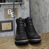 Cliffs By White Mountain Winter Hiking Boots Lace Up Bootie Black / Fabric 8.5M