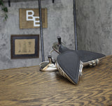 INC International Concepts Womens Capeka Slingback Pumps Silver Crinkle Gray 8M