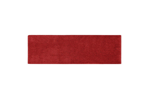 Garland Rug Sheridan Plush Washable Nylon Bath Runner Rug Chili Pepper Red 22x60