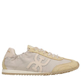 Sam Edelman Isella 3 Sneaker Low Top Lace New Ecru / Wheat Whisp Brown 9.5M
