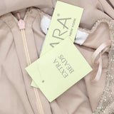 J Kara Womens Geometrical Beading 3/4 Sleeve Mock Flare Dress Blush Multi Pink 6