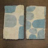 Chesapeake Pebbles 2-Piece Bath Rug Set 0060254526653 Aquamarine Blue 60