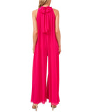 Vince Camuto Draped Halter Jumpsuit 9151935 Pink XL
