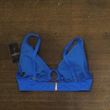 Lauren Ralph Lauren Macrame Ring Triangle Swim Top 20501142 Electric Blue 12