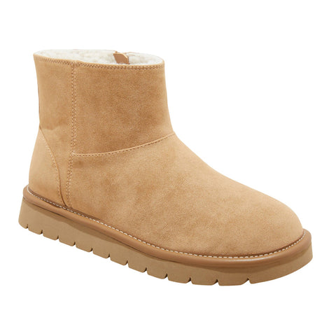 Universal Thread Womens May Faux Suede Booties 91791701 Tan Brown 7M