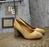 Zodiac Womens Gloria Block-Heel Pumps I3408L1 Brown 8M
