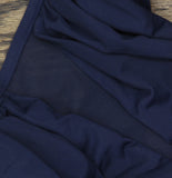 Miraclesuit JENA Asymmetrical Tummy Control One Piece Swimsuit Midnight Blue 14